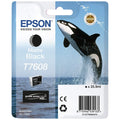 New, Pre-Owned - Epson Whale T7608 Matte Black Ink Cartridge