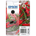 New, Pre-Owned - Epson 503 Standard Yield Black Ink Cartridge, C13T09Q14010
