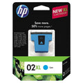 New, Pre-Owned - HP 02XL (C8730WN) Cyan Ink Cartridge