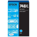 New, Pre-Owned - Epson 748XL High-Yield Cyan DURABrite Pro Ink Cartridge, T748XL220