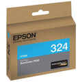 New, Pre-Owned - Epson 324 Standard-Yield Cyan UltraChrome HG2 Ink Cartridge, T324220
