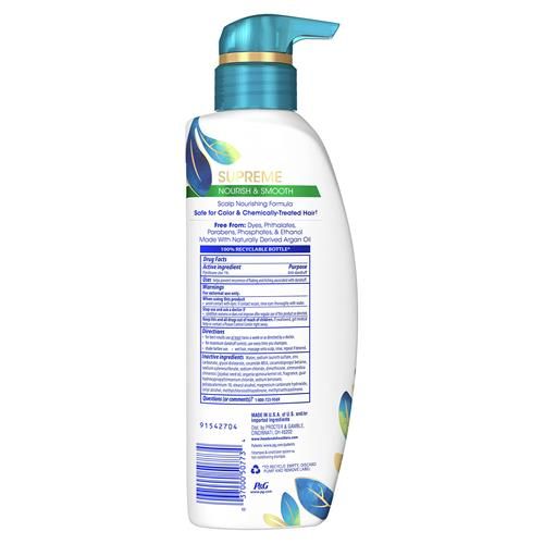 Head & Shoulders Supreme Sulfate Free Nourish & Smooth Shampoo 11.8Oz