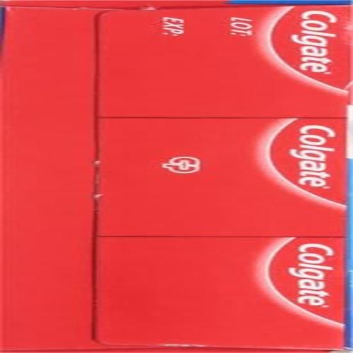Colgate Cavity Protection Toothpaste With Fluoride, 6 Oz, Pack Of 3