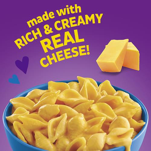 Annies Deluxe Macaroni And Cheese With Organic Pasta, Classic Real Cheddar Cheese And Shells, 11.3 Oz