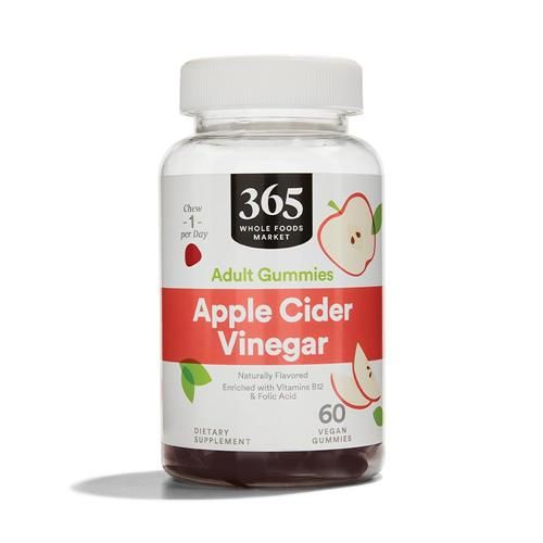 Whole Foods Market Apple Cider Vinegar Gummies, 60 Count