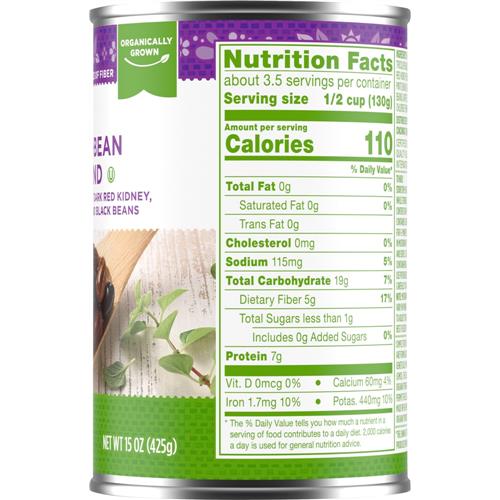 Simple Truth Organic Tri-Bean Blend 15 oz