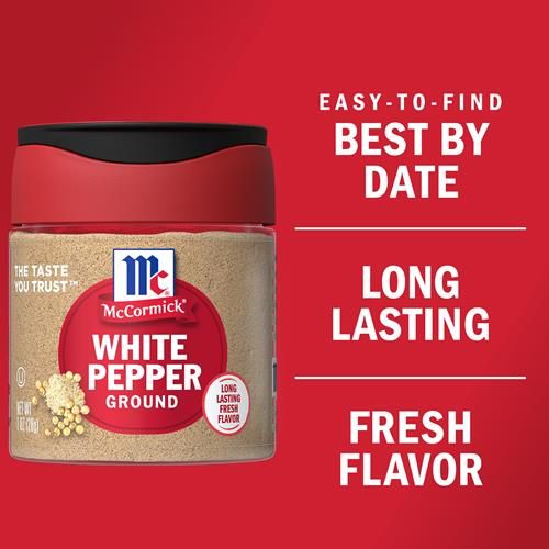 Mccormick Ground White Pepper, 1 Oz