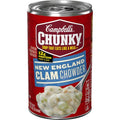 Campbells Chunky Soup, New England Clam Chowder, 18.8 Oz Can