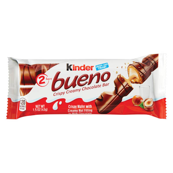 Ferrero Kinder Bueno  Chocolate Bar, 1.5 oz