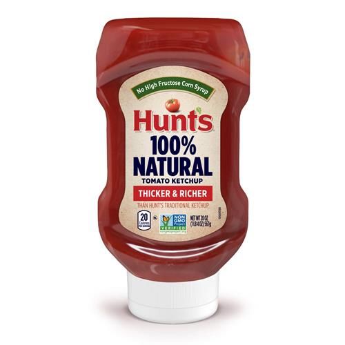 Hunts All Natural Tomato Ketchup, 20 Oz
