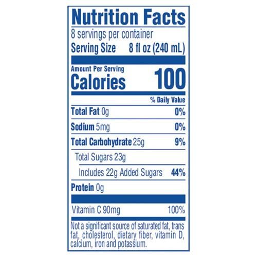Kroger Pineapple Punch From Concentrate Flavored Fruit Juice Drink 1/2 gal