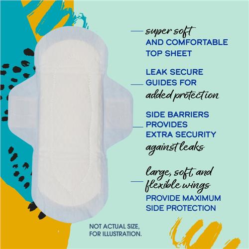 Kroger Ultra Thin Pads with Wings Regular Size 1 Unscented 18 count