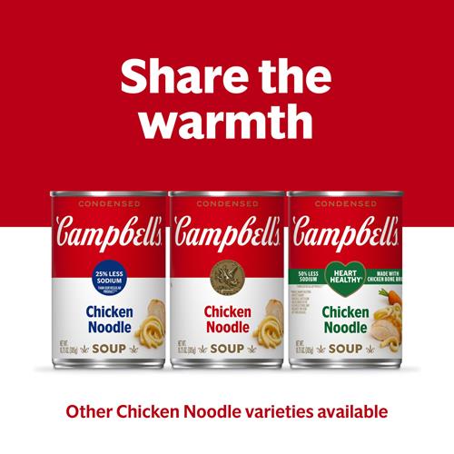 Campbell’S Condensed Chicken Noodle Soup, 10.75 Oz Can