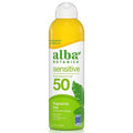 Alba Botanica Sensitive Sunscreen Spray For Face And Body, Fragrance-Free, Broad Spectrum Spf 50, Water Resistant, 5 Fl. Oz. Bottle