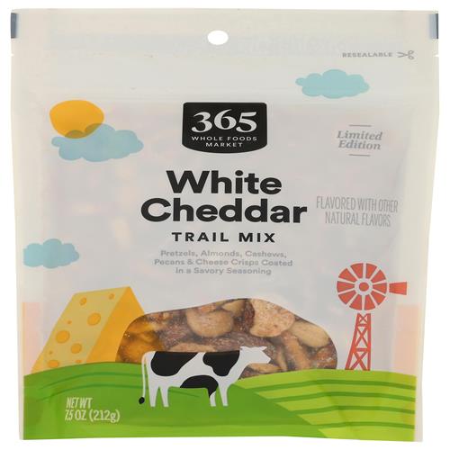 Whole Foods Market, White Cheddar Trail Mix, 7.5 Ounce