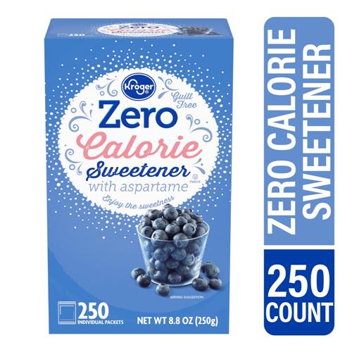 Kroger Zero Calorie Aspartame Sweetener 250 ct