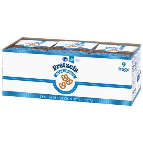 Kroger Pretzel Mini Twists 9 ct / 1.48 oz