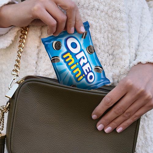 Oreo Mini Chocolate Sandwich Cookies, 10 Snack Packs