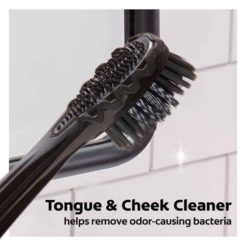 Colgate 360 Power Charcoal Replacement Toothbrush Heads, Works With Any 360 Battery Toothbrush, Features Soft Bristles And A Rubber Polisher On Each Replacement Head, 2 Pack