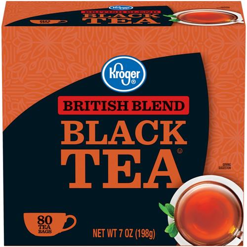 Kroger British Blend Black Tea Bags 80 ct