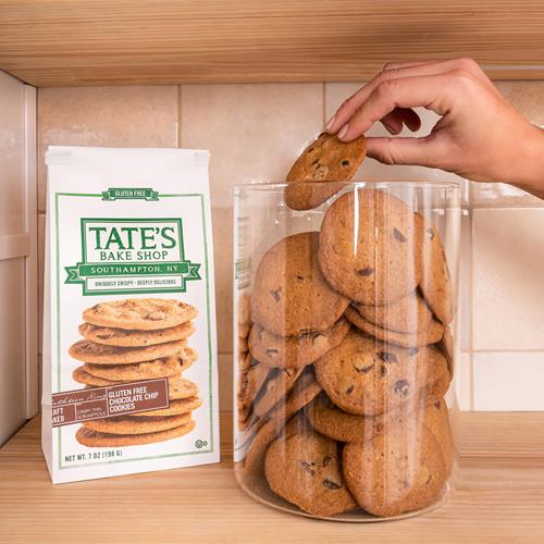 Tates Bake Shop Gluten Free Chocolate Chip Cookies, Gluten Free Cookies, 7 Oz