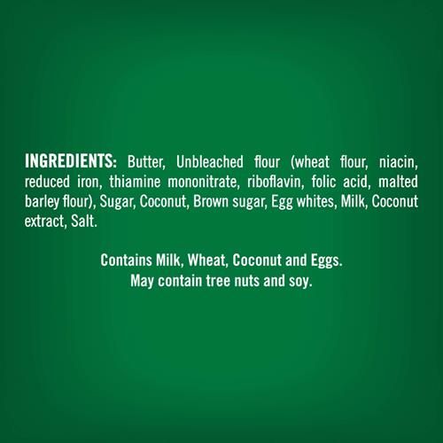 Tates Bake Shop Coconut Crisp Cookies, 7 Oz