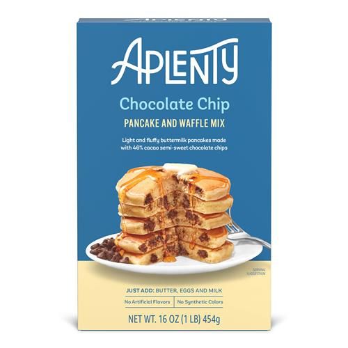 Aplenty Chocolate Chip Pancake And Waffle Mix, 16 Oz