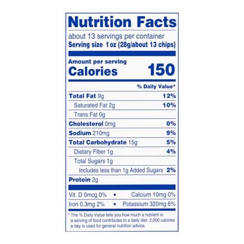 Kroger Sour Cream & Onion Potato Chips Party Size 12.5 oz