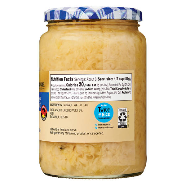Deutsche Küche German Style Sauerkraut, 24 oz