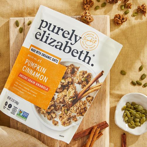 Purely Elizabeth Pumpkin Cinnamon Flavored Granola, Ancient Grain, Non Gmo, Gluten Free, 12 Ounces (Pack Of 6)