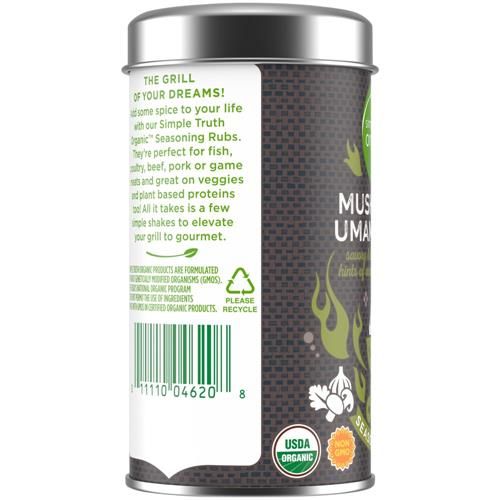 Simple Truth Organic Mushroom Umami Herb Rub 3 oz