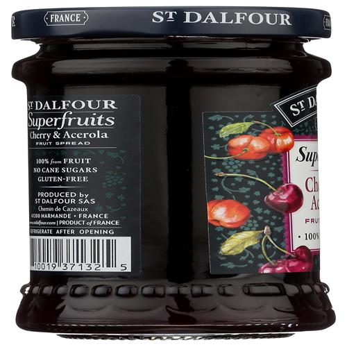 St Dalfour Cherry & Acerola Superfruits Spread, 6 Oz