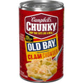 Campbells Chunky Soup, Old Bay Seasoned Clam Chowder, 18.8 Oz Can