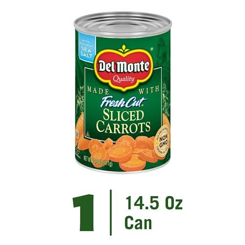 Del Monte Canned Fresh Cut Sliced Carrots, 14.5 Ounce (Pack Of 1)
