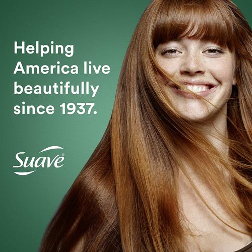 Suave Professionals Invigorating Conditioner For Dry, Damaged Hair Rosemary And Mint Paraben-Free And Dye-Free Deep Hair 28 Oz