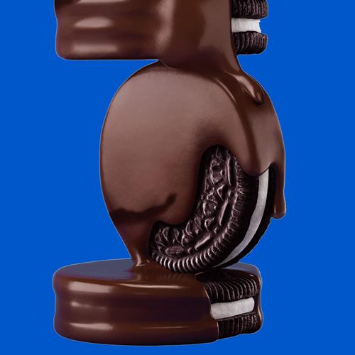 Oreo Fudge Covered Chocolate Sandwich Cookies, 7.9 Oz