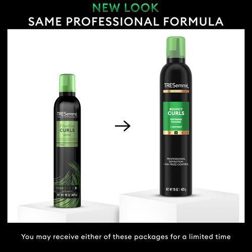 Tresemmé Flawless Curls Nourishing Mousse With Coconut And Avocado Oil 15 Oz