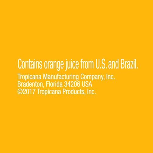 Tropicana Pure Premium 100% Orange Juice Original, No Pulp, Single Serve, 89 Fl Oz Bottle