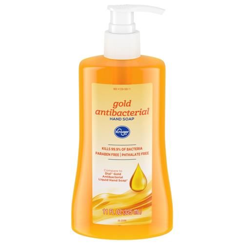 Kroger Gold Antibacterial Liquid Hand Soap 11 fl oz