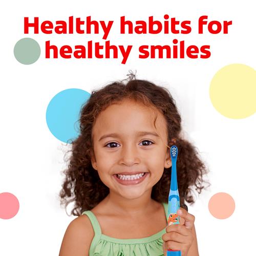 Colgate Kids Fluoride Toothpaste, Kids Watermelon Toothpaste Gel With Fluoride, Watermelon Burst Flavor, 4.6 Oz Tube