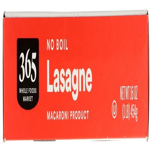Whole Foods Market, No Boil Lasagne, 16 Oz