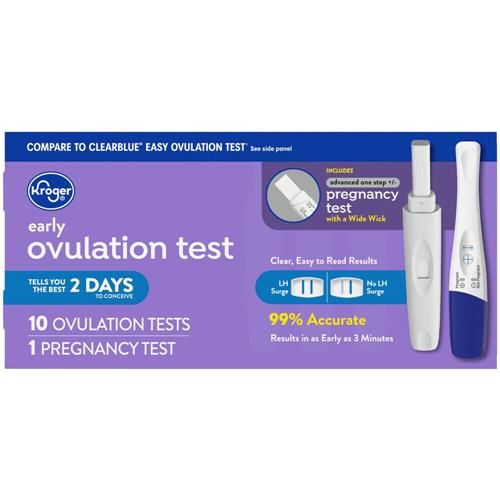 Kroger Ovulation Kit & Advanced Pregnancy Test 11 ct