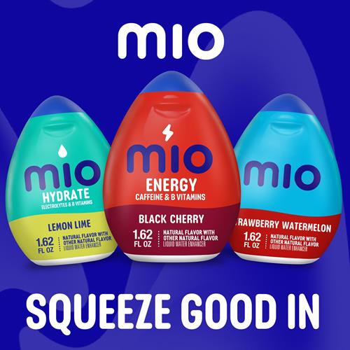 Mio Energy Black Cherry Flavored With Other Natural Flavor Liquid Water Enhancer, 1.62 Fl Oz Bottle