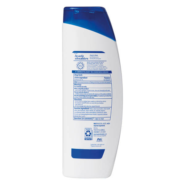 Head & Shoulders Classic Clean Shampoo, 12.5 fl oz
