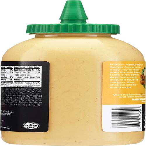 Hidden Valley The Original Ranch Chicken Secret Sauce, 12 Fluid Ounce Squeezable Bottle (Package May Vary)