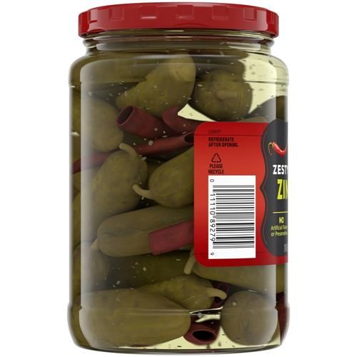 Kroger Zesty Hot Dill Zingers 24 fl oz
