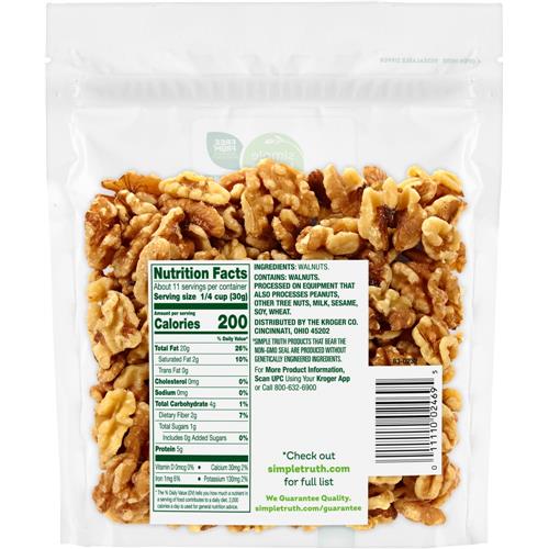 Simple Truth Walnut Halves & Pieces 12 oz