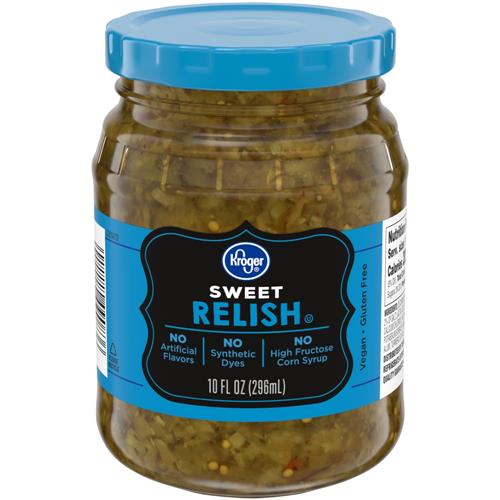 Kroger Sweet Pickle Relish 10 fl oz