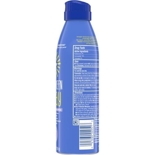 Kroger Moisturizing Sunscreen Spray SPF 30 5.5 fl oz
