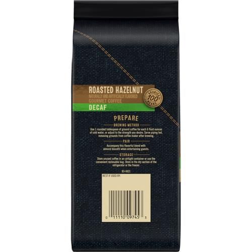 Private Selection Decaf Roasted Hazelnut Medium Roast Ground Coffee 12 oz